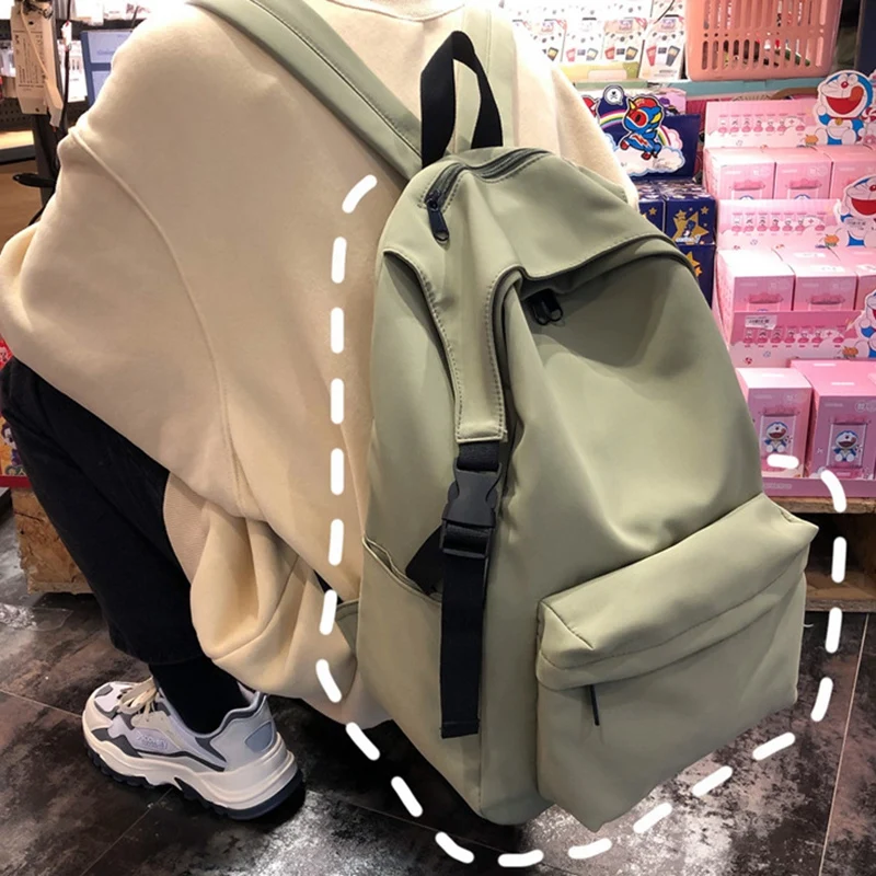 

High School College Student Waterproof Women Backpack Fashion School Bag Large Capacity Travel Bag Shoulder Bag
