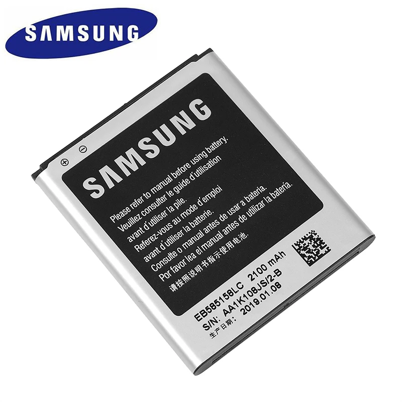 Оригинальный аккумулятор EB585158LC 2100 мАч для Samsung Galaxy Express 2 SM G3815 G3819 G3819D G3812