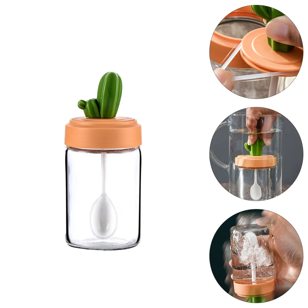 

1pc Creative Safe Lovely Seasoning Jar Seasoning Container for Restaurant Kitchen