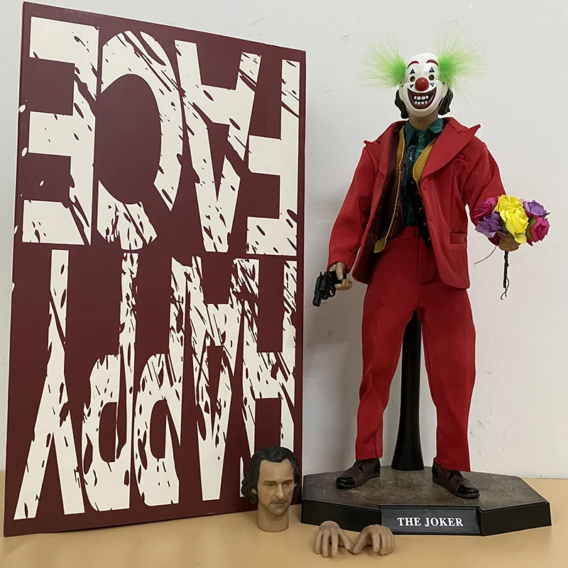

The Comedian HC Joker Action Figure Movie Clown Male Jacques Phoenix 1/6 articulated Doll Model Toy Gift 30cm