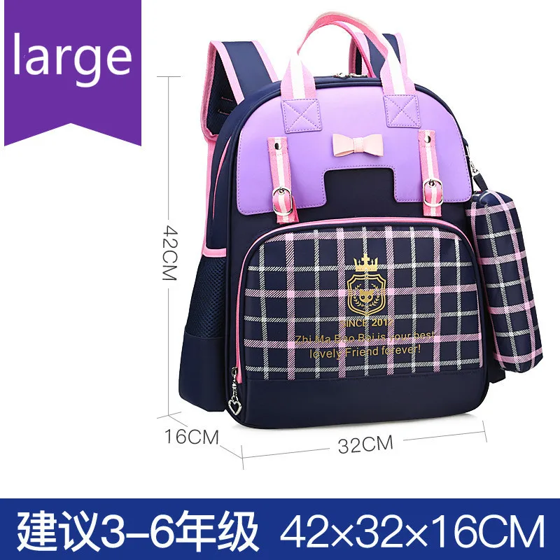 2023 children school bags Girls Kids Backpack Waterproof primary school backpack kids Satchel prinecss schoolbag sac enfant
