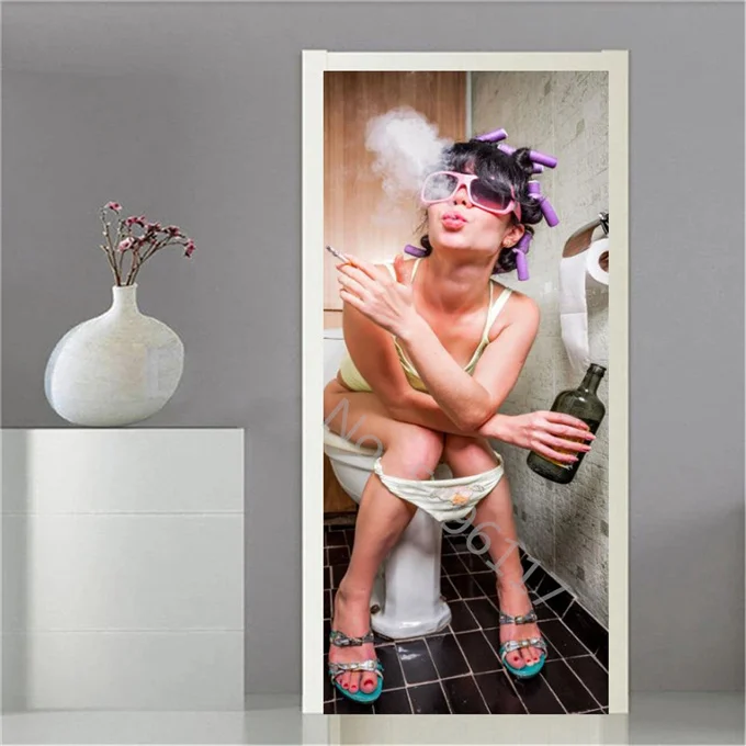 

3D наклейка на дверь ПВХ LANDSCAPE