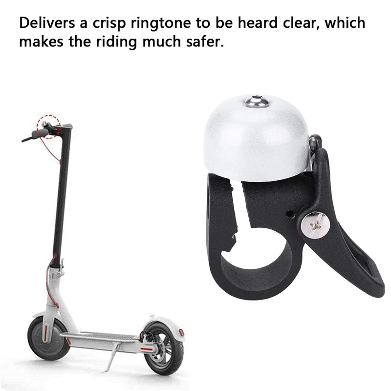 

Aluminum Alloy Scooter Bell Horn Ring Bell With Quick Release Mount For Xiaomi Mijia M365 Electric Scooter Accessory