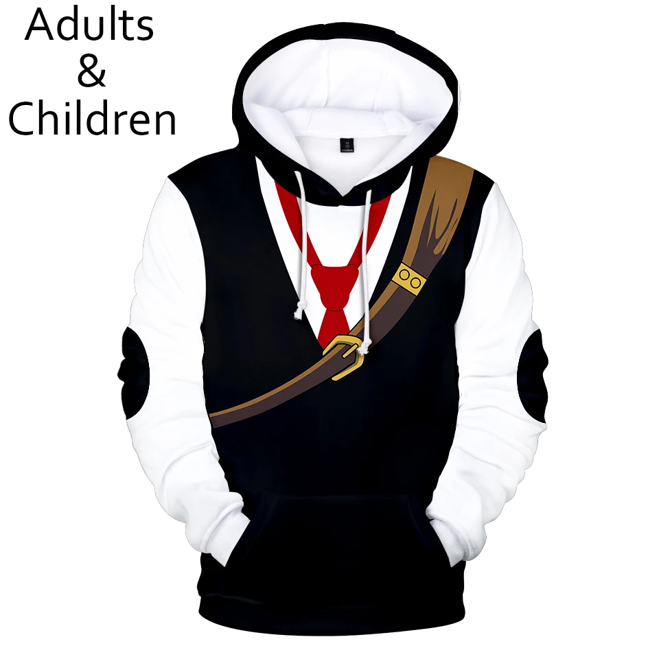 

Толстовка унисекс с капюшоном и 3D-принтом, на осень