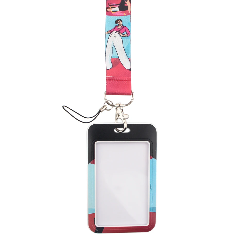 

PF247 Dongmanli Fashion Singer Lanyards for Key Neck Strap lanyard card ID Holder Gym Key Chain Key Holder Hang Rope Key Rings