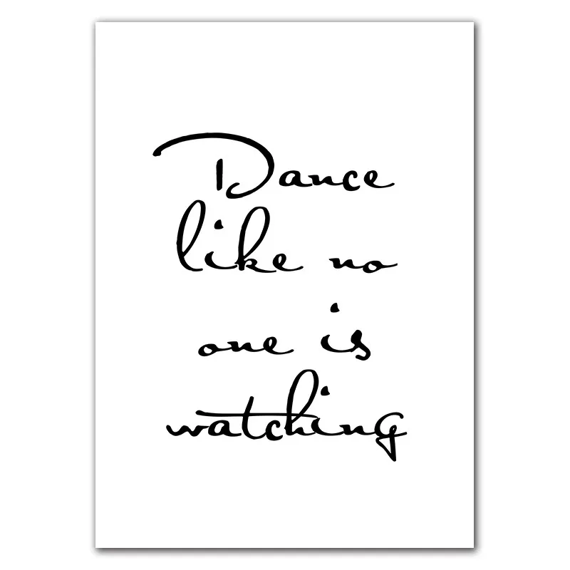 

Black White Wall Poster Life Quotes Wall Art Canvas Painting Live Love Laugh Inspiring Prints For Living Room Modern Home Decor