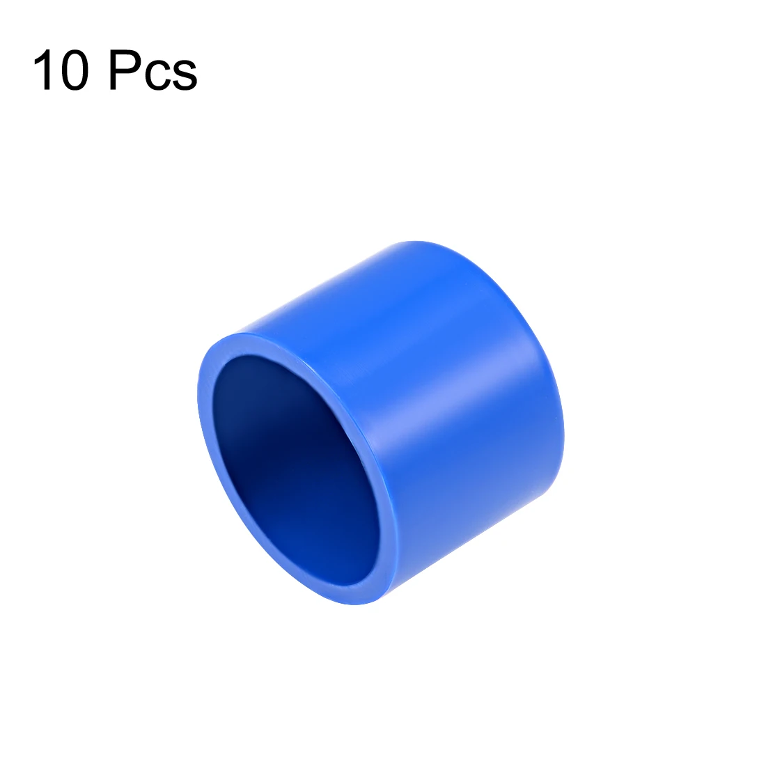 

uxcell 25mm PVC Pipe Cap Fitting, Slip End Caps DWV(Drain Waste Vent) Blue 10Pcs