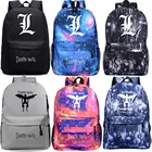 Лидер продаж, школьный рюкзак для подростков Death Note, модный мужской и женский дорожный рюкзак, Студенческая сумка для книг для мальчиков и девочек, повседневный рюкзак