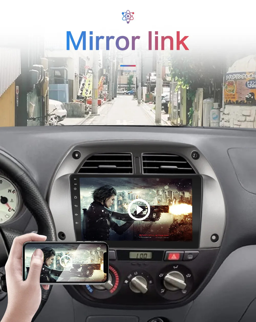 Автомагнитола TOYOTA RAV4 мультимедийный проигрыватель с 9 &quotIPS-экраном Android 0