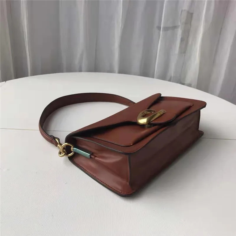 

New wide shoulder strap leather Dionysus bag single shoulder cross carrying envelope small square bag portable underarm bag