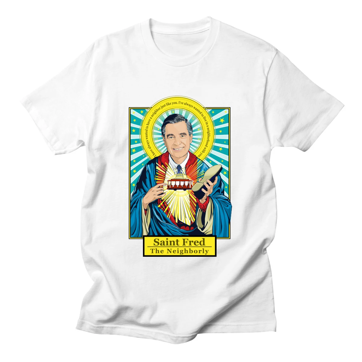 

Freddie Dude Pulp Fiction Saint Jules Walter Bernie Anthony T Shirt Catholicism Clothing Male Casual Harajuku Men Tee Shirt