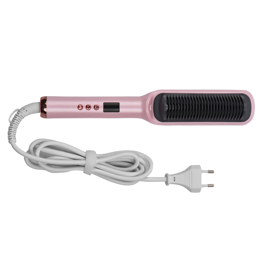 Выпрямитель для волос Расческа сухого и влажного использования Быстрое