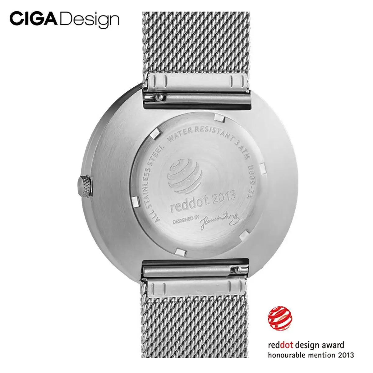 Кварцевые часы CIGA DESIGN модные простые кварцевые со стальным/кожаным ремешком и