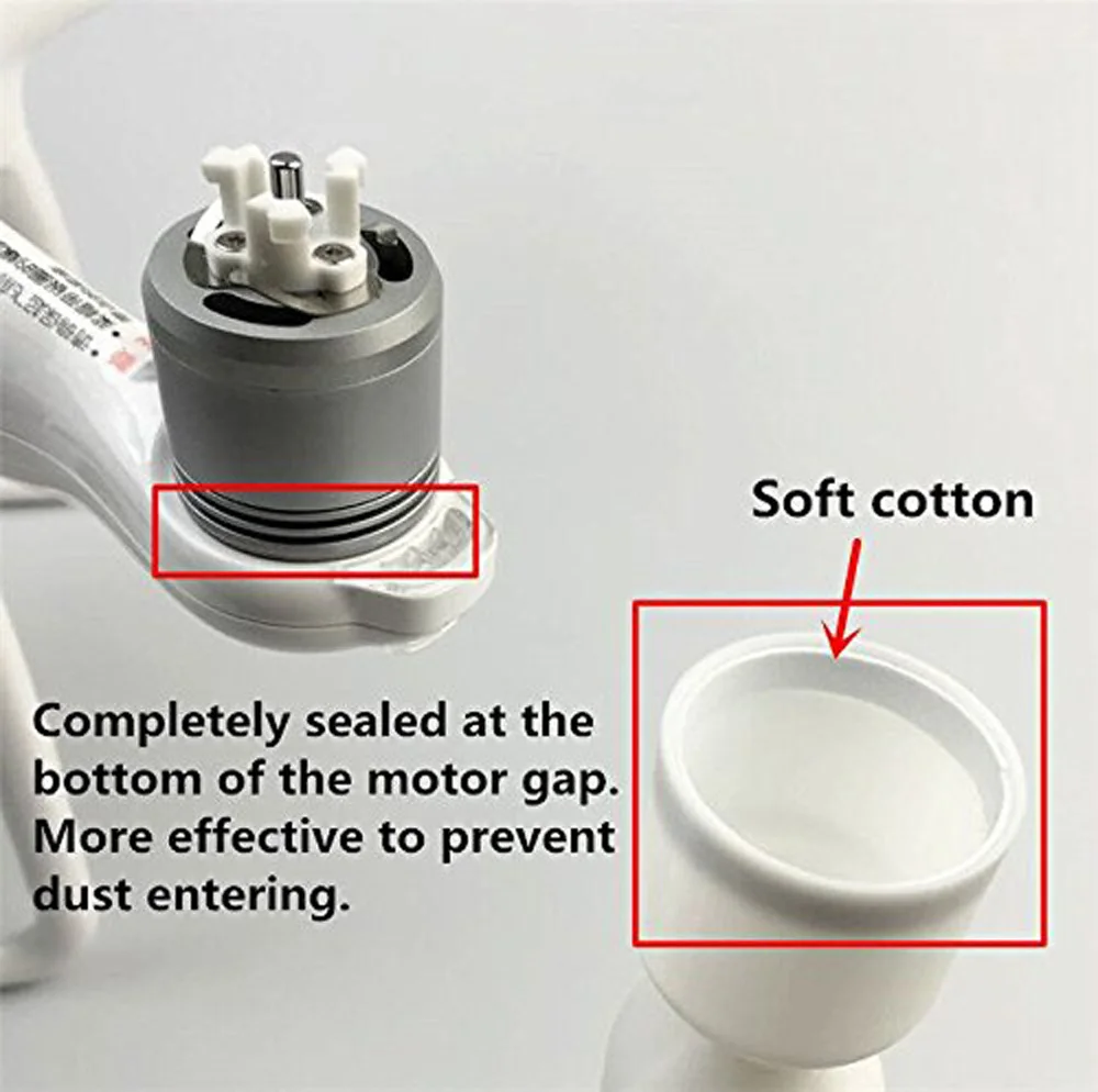 Высококачественная Защитная крышка с 3D принтом для двигателя 4 шт./компл.