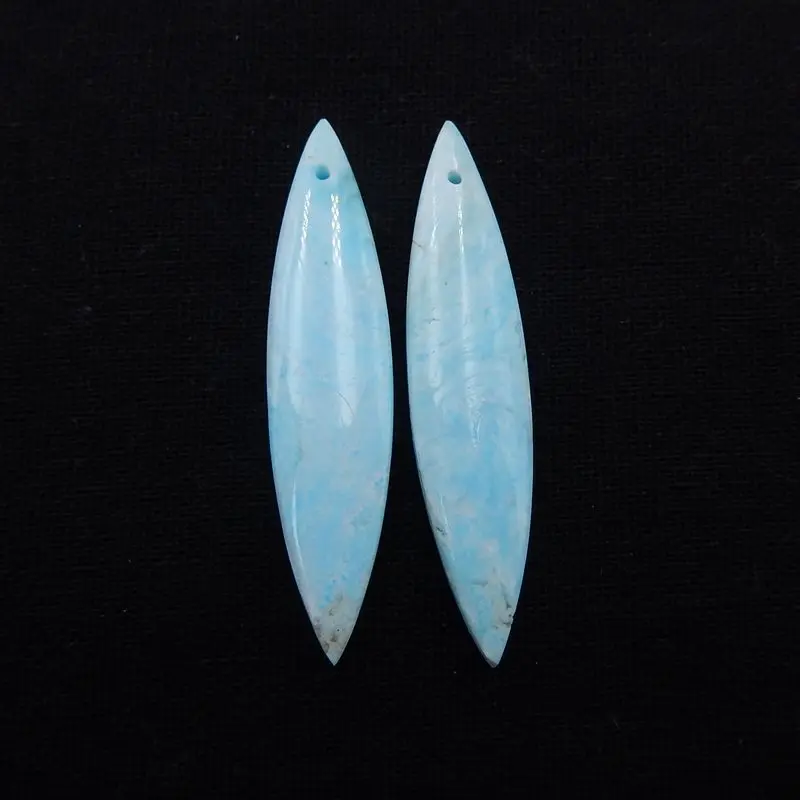 Серьги гвоздики ручной работы из натурального камня 49x11x5 мм 8 г|jewelry accessories|accessories