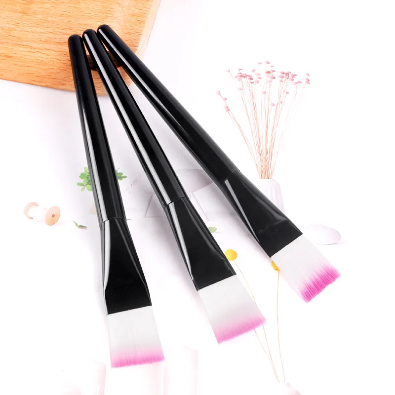 100PCS Professional Facial Mask Stirring Soft Silicone Makeup Brush DIY Cosmetic Beauty Tools | Красота и здоровье