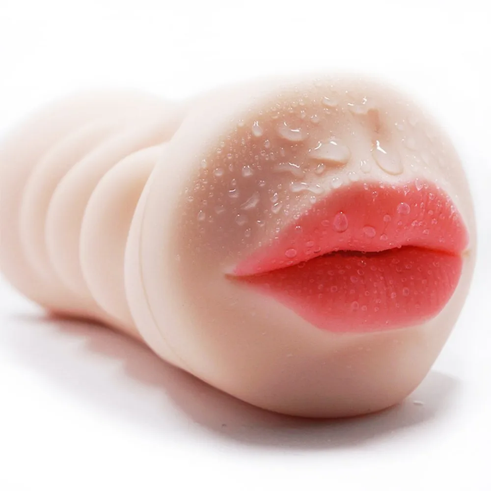 Портативный BAILE Мужской мастурбатор искусственная вагина 3D полости рта с двойным