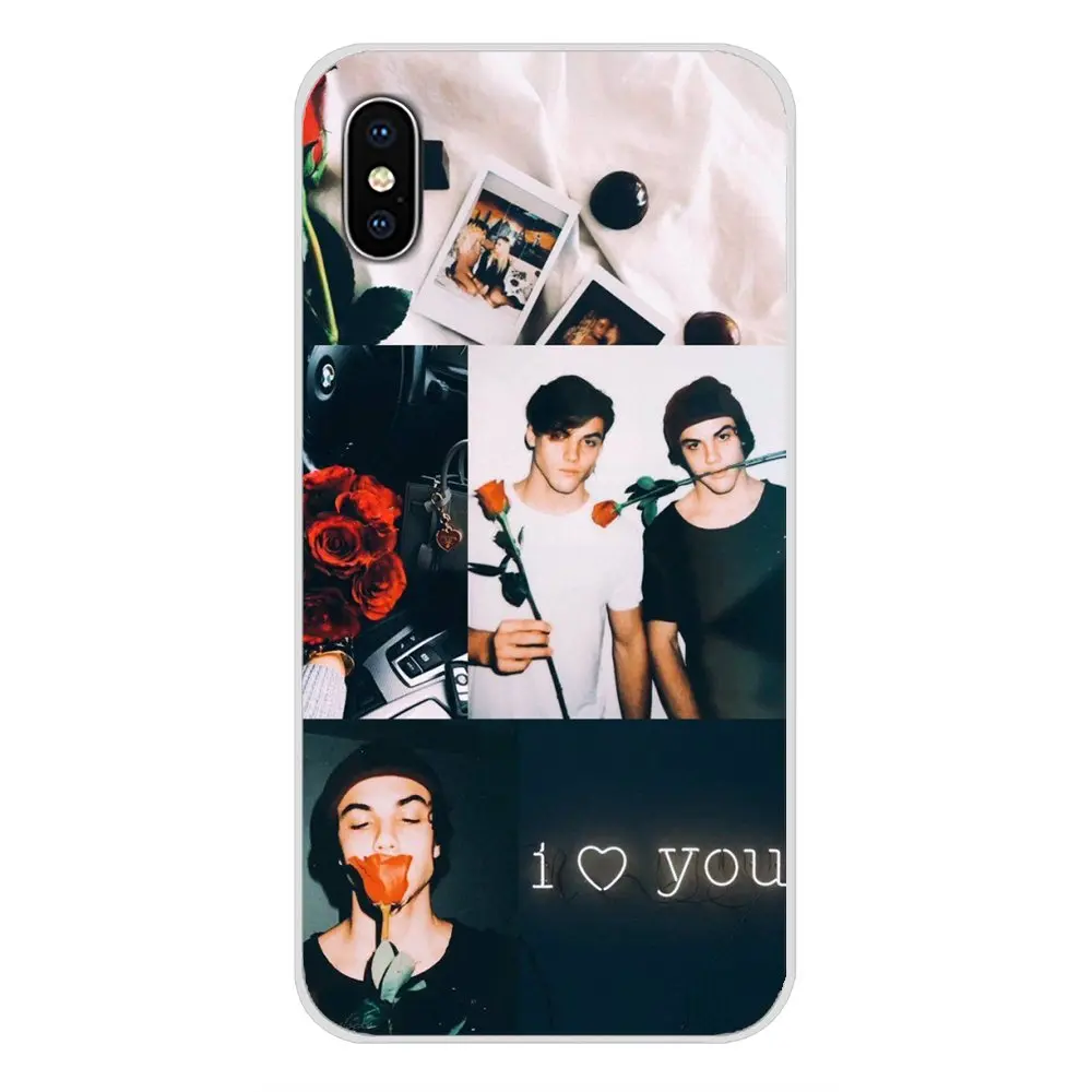 Silicone Skin Cover For Apple iPhone X XR XS 11Pro MAX 4S 5S 5C SE 6S 7 8 Plus ipod touch 5 6 Dolan Twins Grayson Ethan Colorful | Мобильные