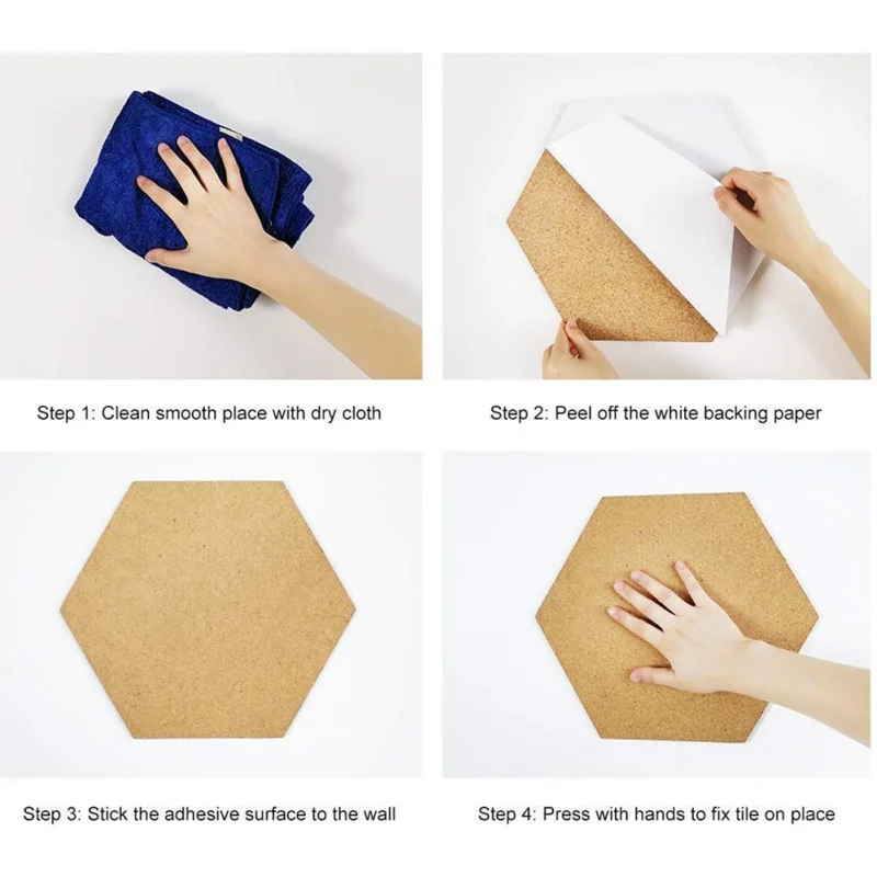 Новый стиль деревянная рамка для объявлений пробковая доска домашняя