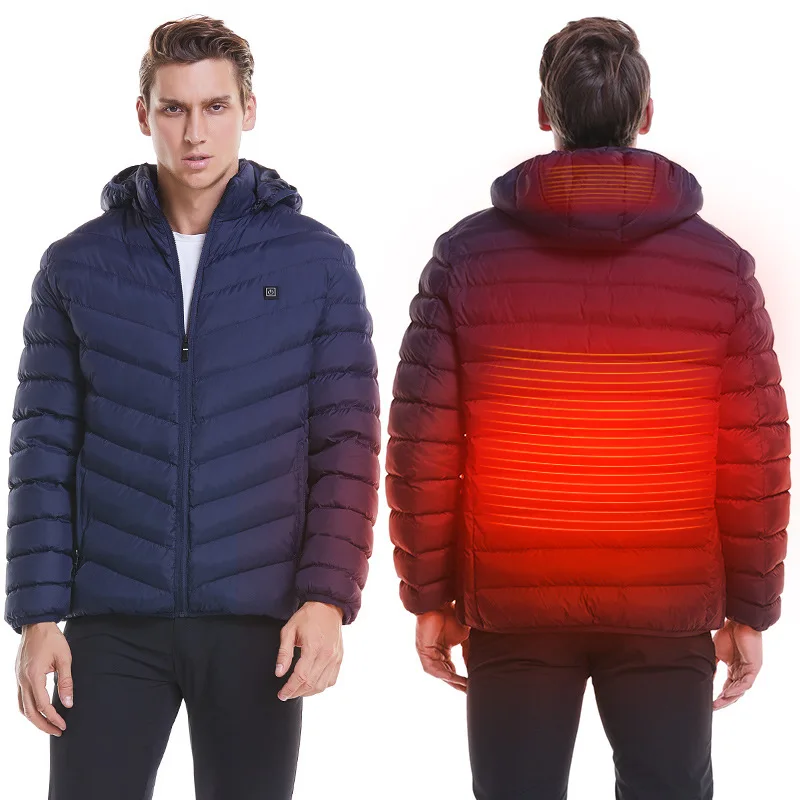 Уличные флисовые куртки с подогревом походные охотничьи для рыбалки одежда S