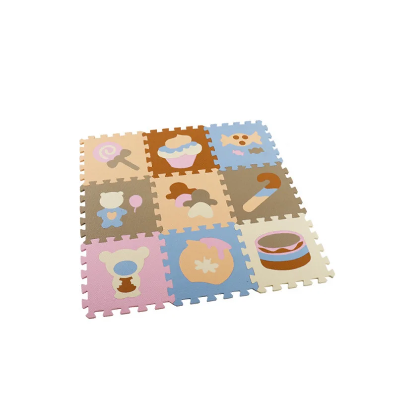 

86*86*1cm Foldable Cartoon Baby Play Mat Puzzle Children's Mat Baby Climbing Pad Kids Rug Baby Games Mats Toys For Children