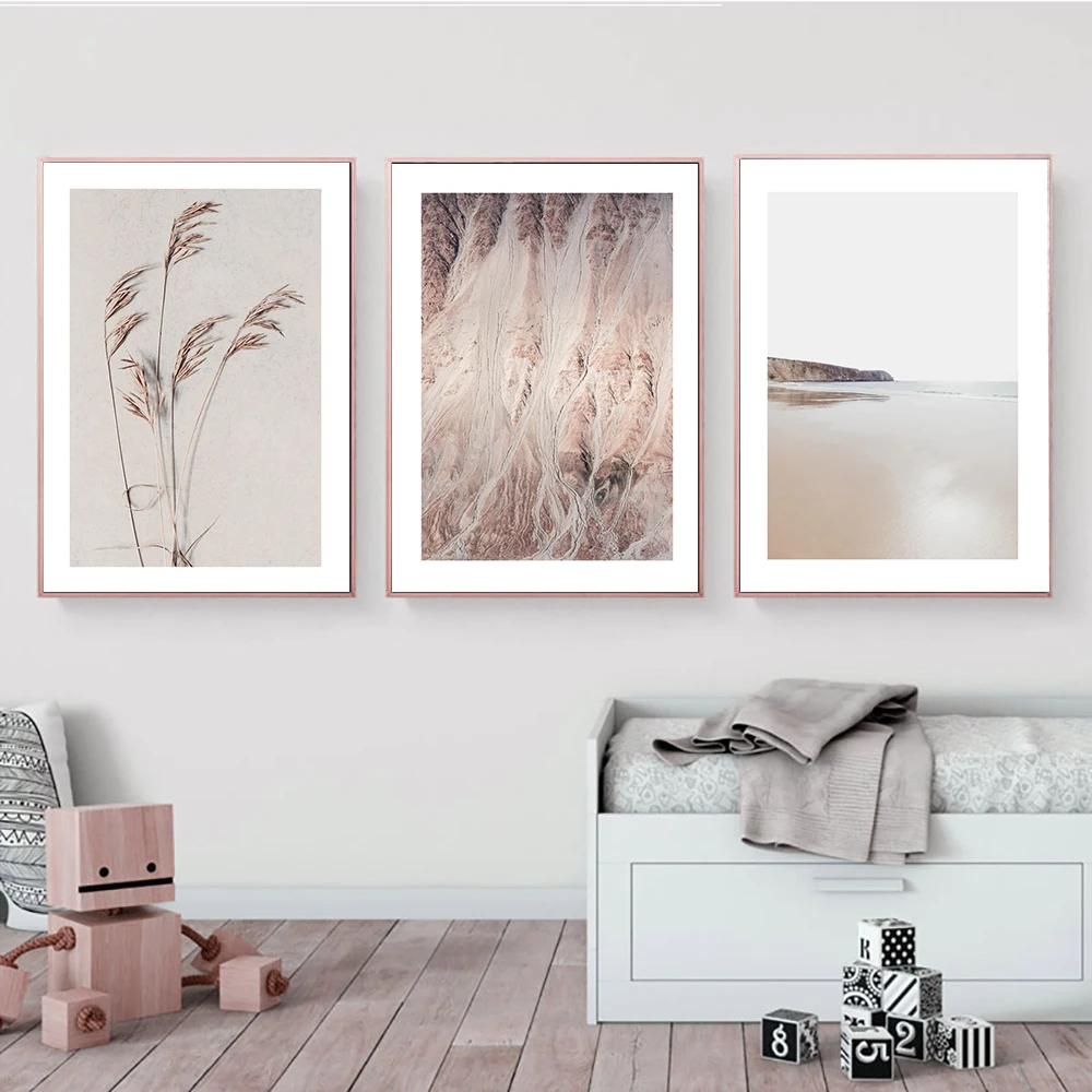 Абстрактный постер Matisse в виде пшеничных тростников скандинавский пейзаж