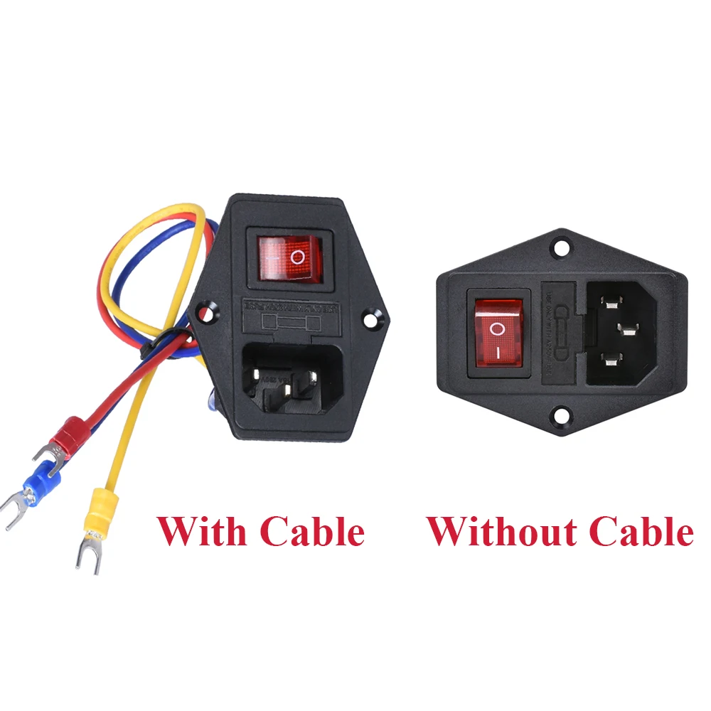 3D принтер части включения/выключения выключатель питания лодка рокер 10A 250 в AC