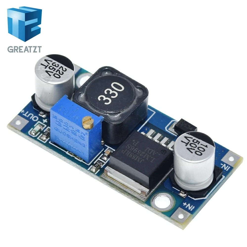 Высокое качество 3A Регулируемый DC-DC LM2596 LM2596S вход 4 V-35 V Выход 1,23 V-30 В постоянного тока dc понижающий Питание Регулятор модуль