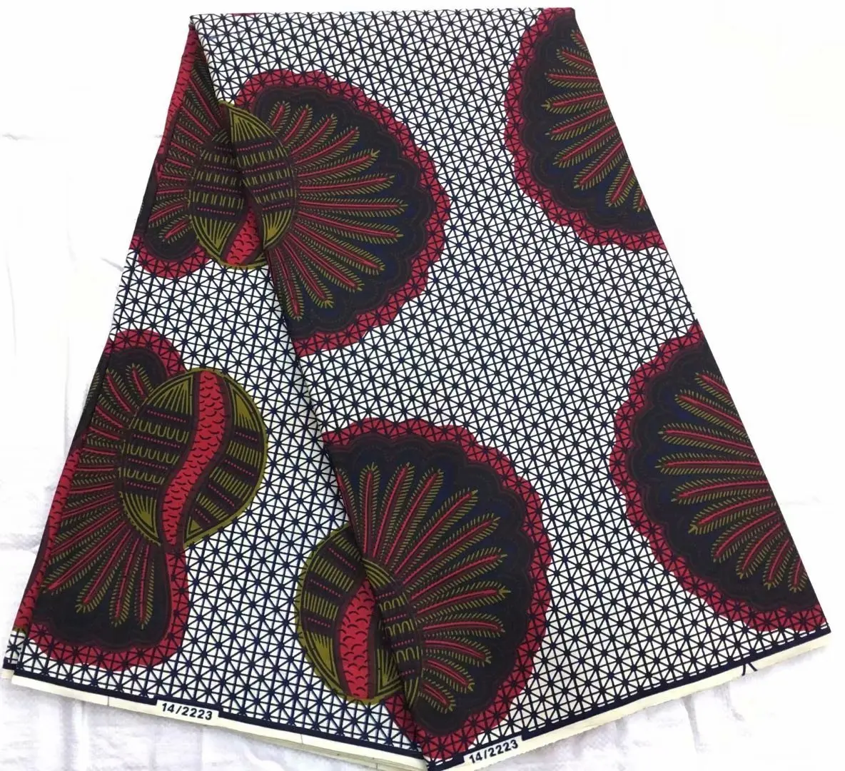 Нигерийские кружевные ткани ASO EBI Африканский хлопок Принт Анкара высокое качество настоящий воск pagne африканская Горячая воск гарантировано