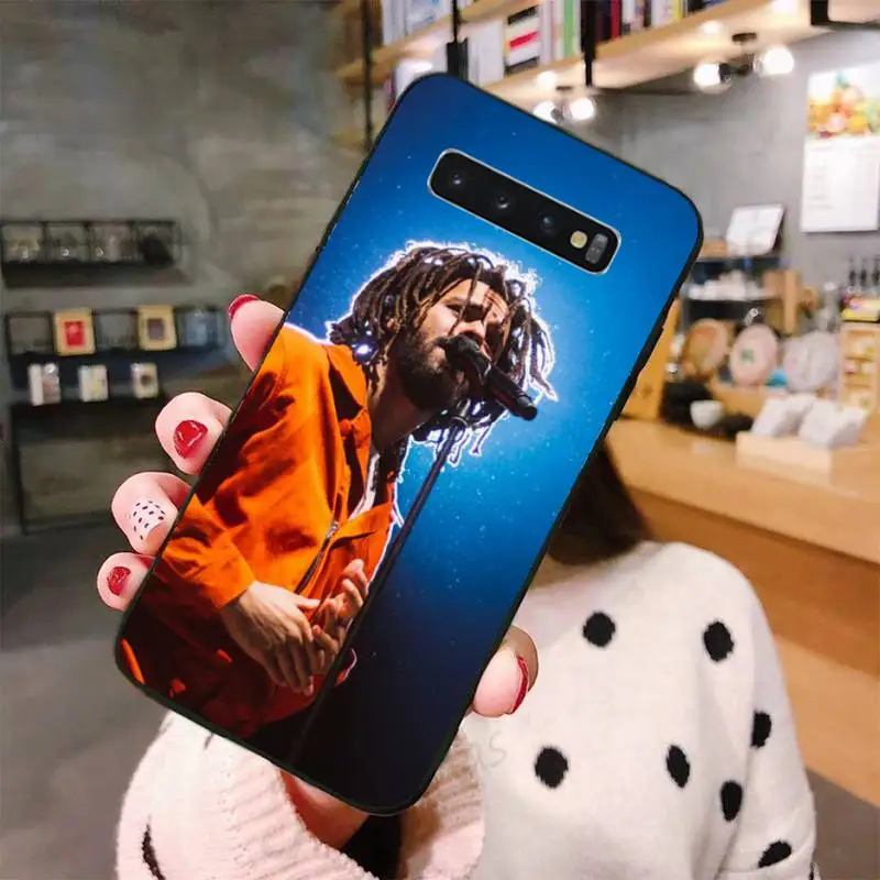 

Rapper J Cole cool hip hop Phone Case For Samsung A50 A51 A71 A20E A20S S10 S20 S21 S30 Plus ultra 5G M11 funda shell