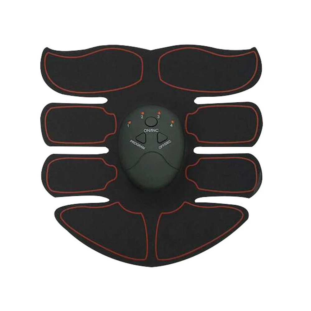 

EMS Abdominal Muscle Trainer Smart ABS Stimulator Sculpting Massager Pad Fitness Gym Arm Stickers Body Loss Slimming Massager