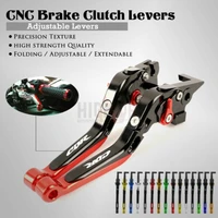 cnc aluminum brake handle bar lever extendable folding adjustable brake clutch levers for honda cbr250r cbr300r cbr500r cb500fx