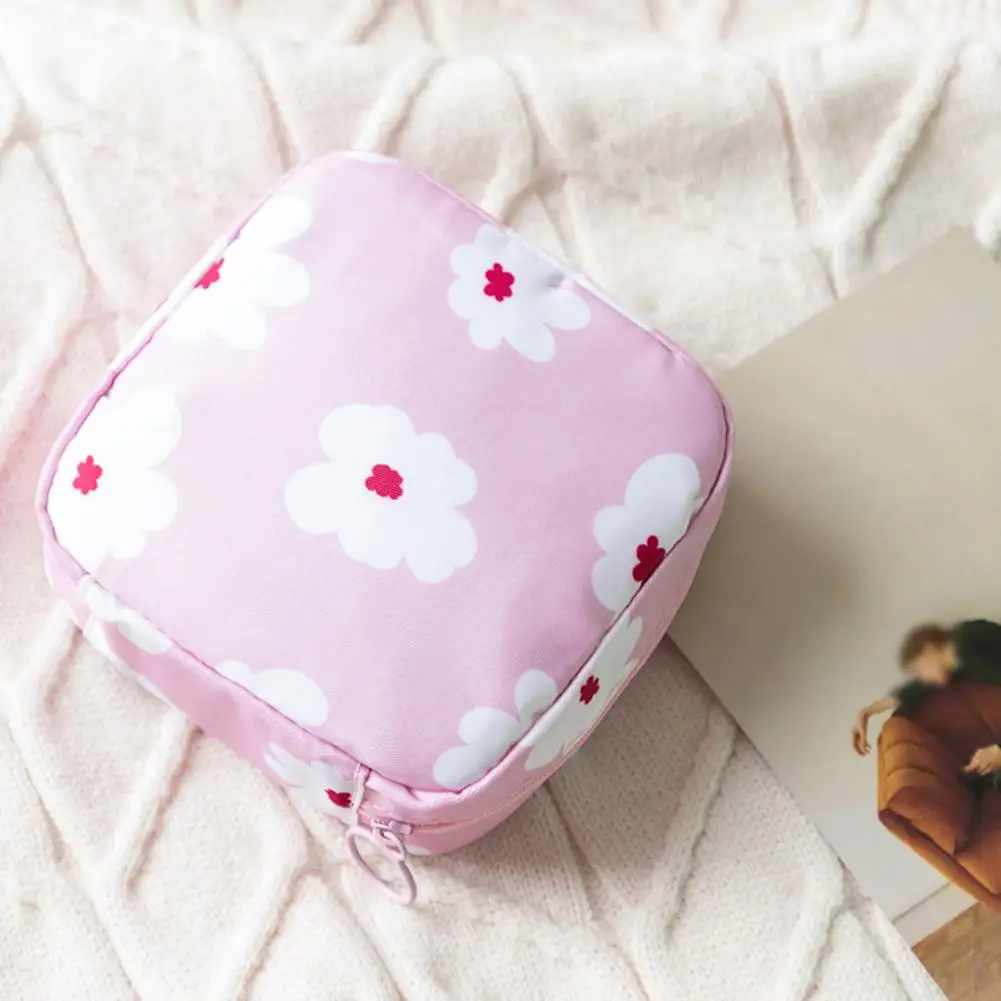 Милые женские прокладки сумка для хранения портативная маленькая покупок