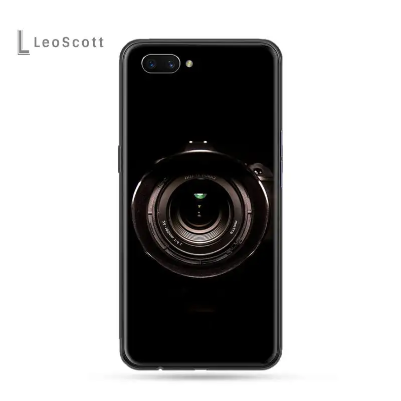 

Retro Camera Phone Case For OPPO F 1S 7 9 K1 A77 F3 RENO F11 A5 A9 2020 A73S R15 REALME PRO Cover Funda Shell Coque capa