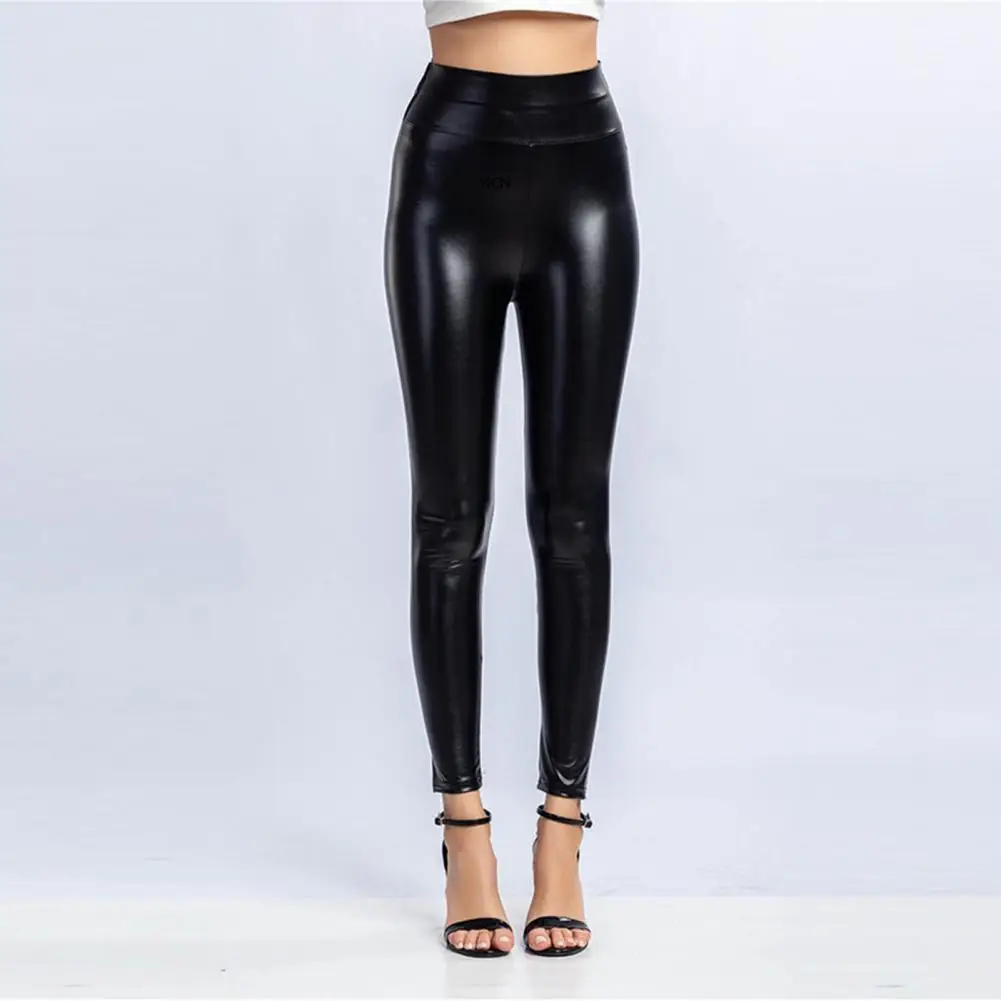 

Women's Pants Leggings Leather High Waist Winter Pants Women Black Pants 2021 Fashion Leggings Trousers pantalones de mujer