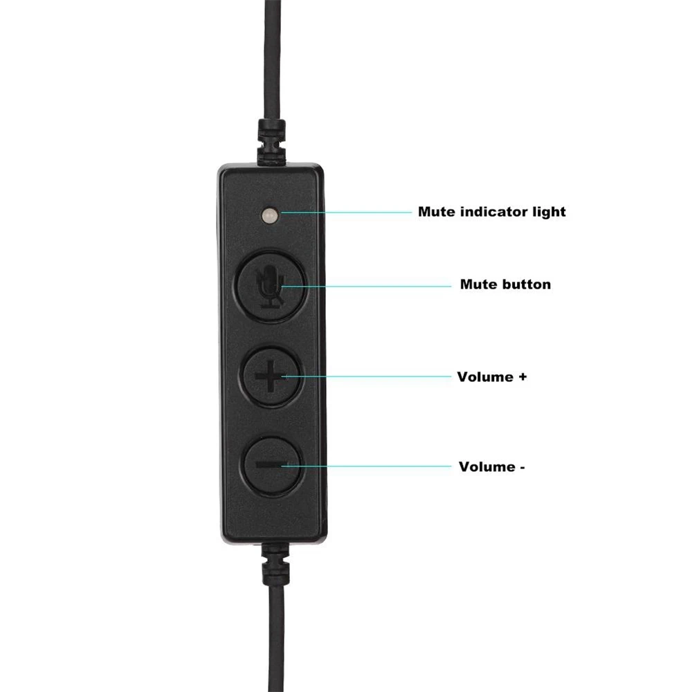 Новинка наушники с одним ухом и USB-разъемом проводной колл-центр сервис ПК