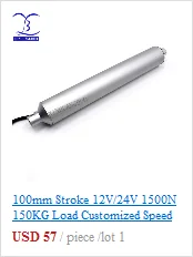 Самых популярных моделей! 12V 900mm/35,5 inch ход 900N/198LBS линейный микропривод электрический линейный привод ТВ Лифт высокоскоростной линейный привод