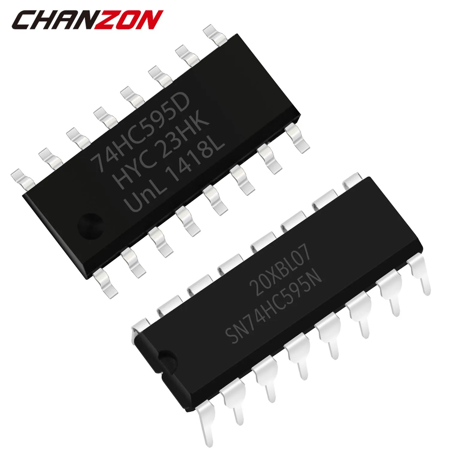 10 шт. 74HC595 SN74HC595 74HC595N DIP DIP16 SN74HC595D SOP SOP16 74HC595D SMD IBUW SN74HC595DR регистраторы IC Logic, новый оригинальный