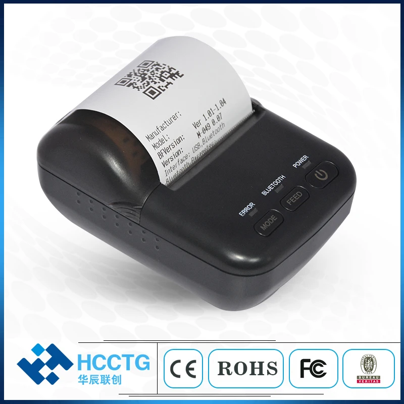 Дешевый портативный мини мобильный термопринтер Bluetooth | Компьютеры и офис
