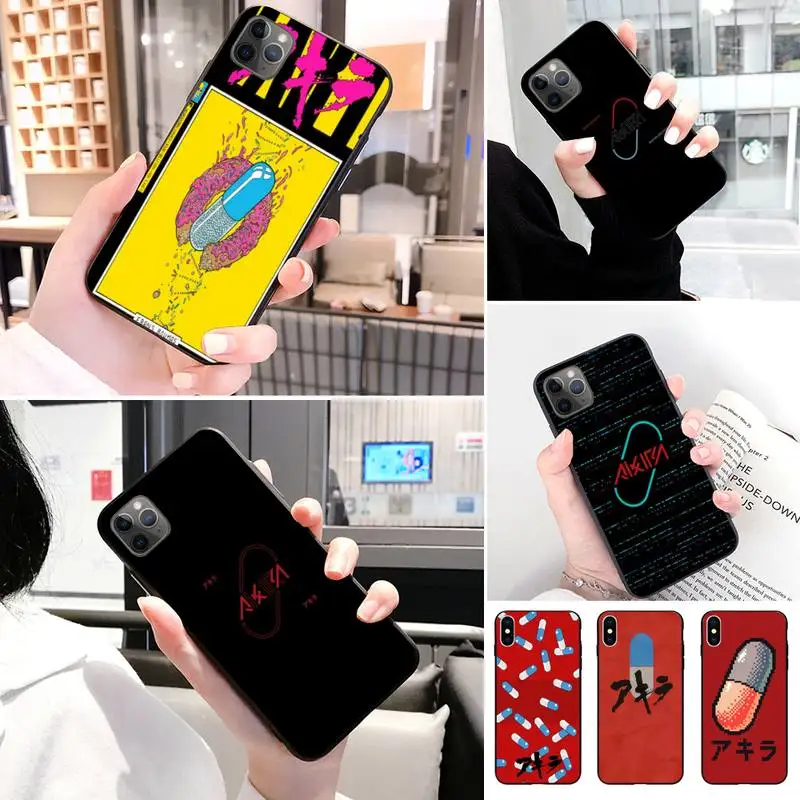 Matrix Pill роскошный уникальный чехол для телефона IphoneX XS 11 11Pro 5 5s SE 6 6s Plus 7 8 2020