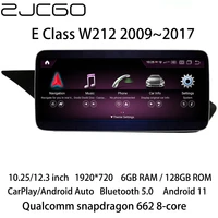 zjcgo car multimedia player stereo gps radio navigation android screen for mercedes benz e class w212 s212 c207 a207 20092017