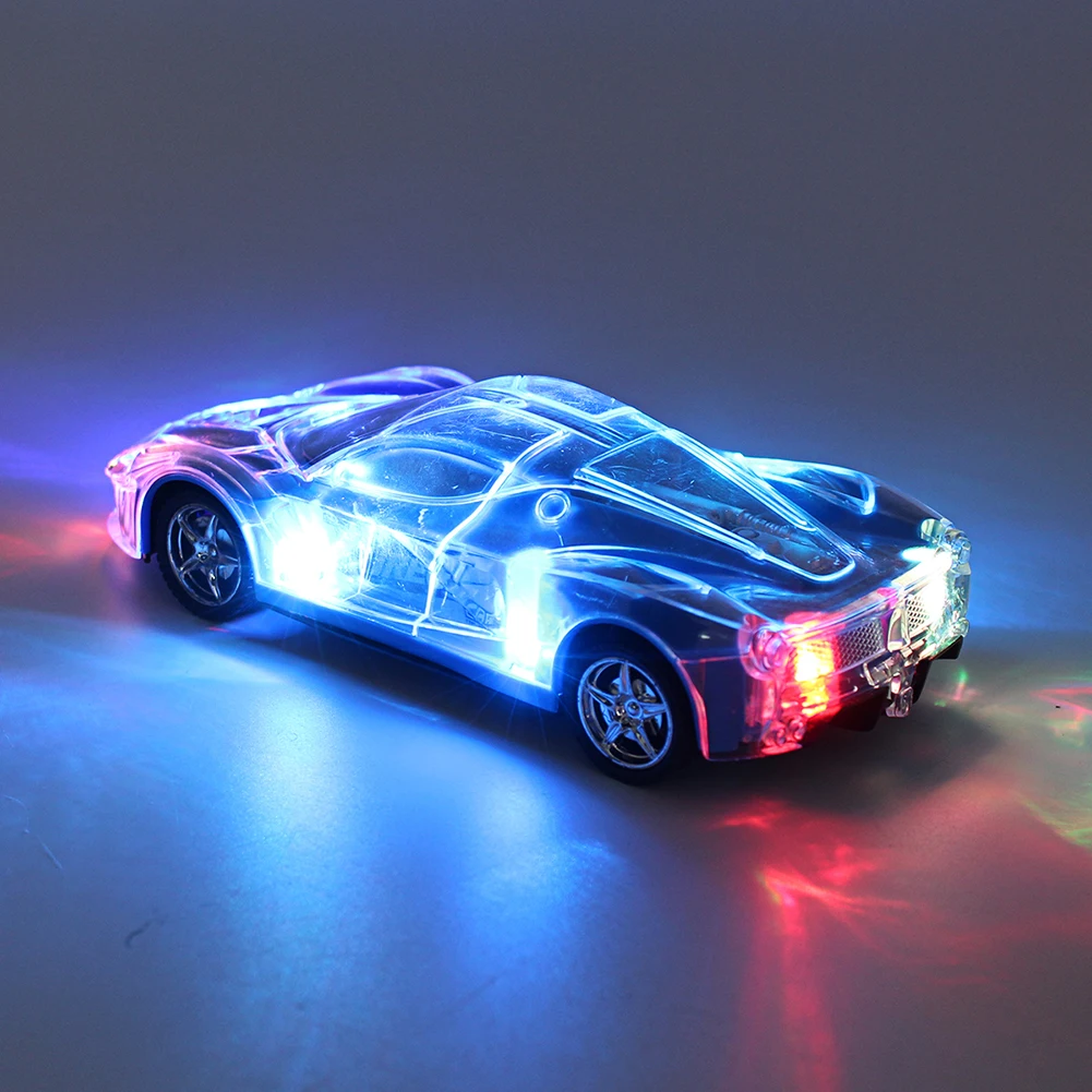 Высокая Скорость дистанционного управления имитационная модель 3D светильник RC электрическая игрушка гоночный автомобиль игрушка для детей на день рождения веселый рождественский подарок
