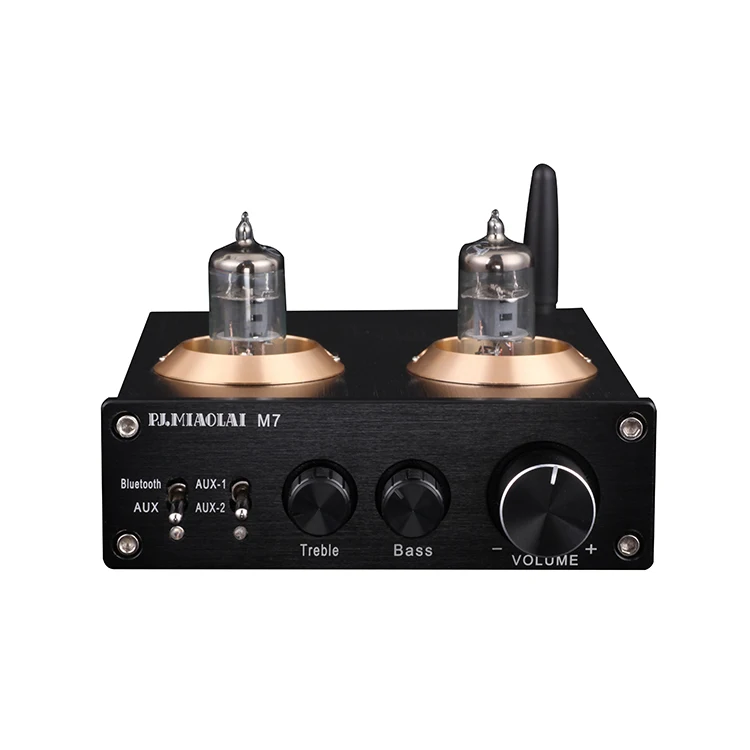 M7 BTM625 Bluetooth 5,0 6J1 вакуумный ламповый предусилитель присоединяйтесь к ЦАП ESS9023 стерео высокий и низкий тон HiFi аудио Предварительный усилитель