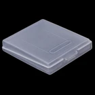 5x прозрачный пластиковый чехол для игрового картриджа, пылезащитный чехол для Nintendo Game Boy Color GBC