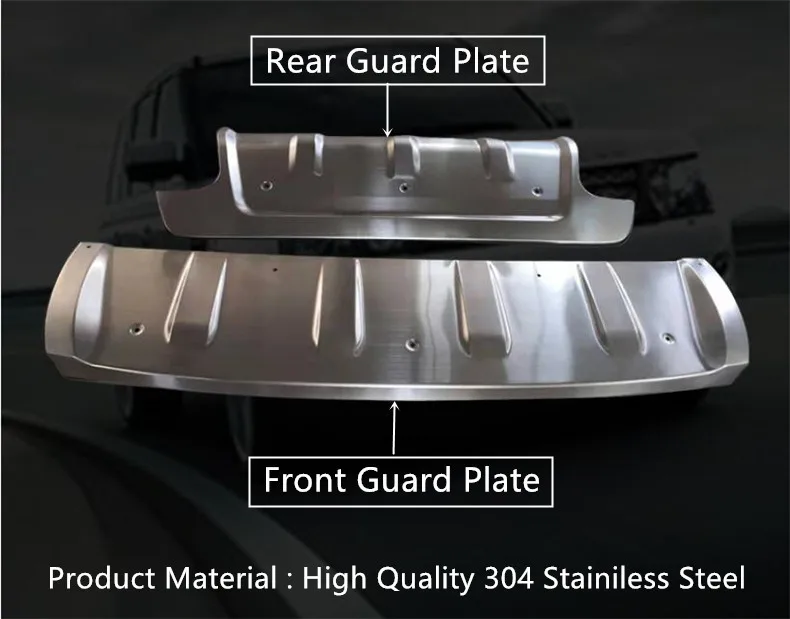 Защитная пластина переднего и заднего бампера для Land Rover Range Sport 2018 2021 протектор