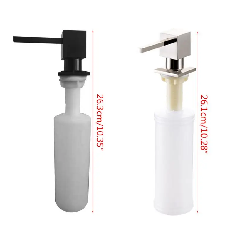 

Liquid Soap Dispenser Sink Soap Dispenser Liquid Refill Bottle for Home Kitchen Wash Basin Use Accessories