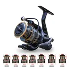 Новинка, рыболовная катушка HE 500-7000, максимальное усилие фрикциона 10 кг, передаточное число 5,2: 1, спиннинговая катушка, металлическая катушка, аналогичная легкая Рыболовная катушка для карпа