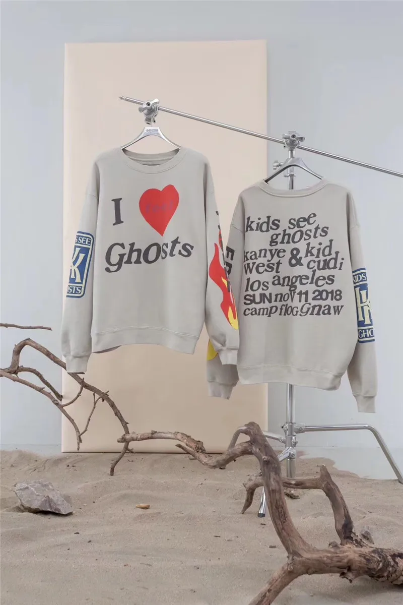 Kanye West KIDS/19FW толстовка с капюшоном для мужчин и женщин 1:1 высокое качество|Мужские
