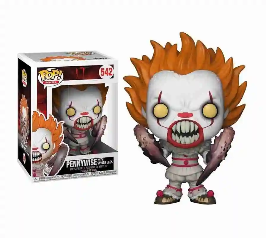 Поп фильм ужасов: IT Pennywise с лодкой Виниловая фигурка модель игрушки|Игровые