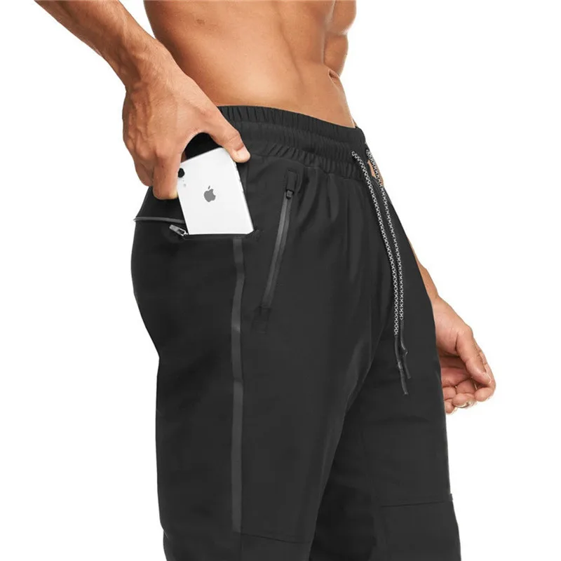 

Sports Pants men Gym running Pants male Pocket Fitness Pants Training Trousers Quick dry Camouflage jogging Running men Trousers